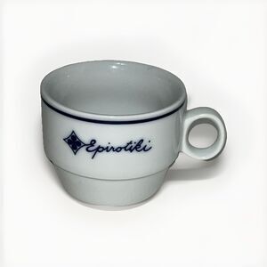EPIROTIKI LINES Steamship Espresso Cup Czech Republic Tea Coffee Mug